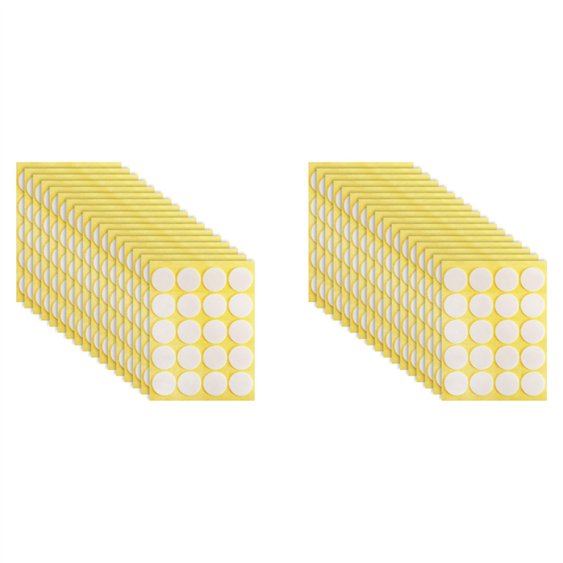 Adhesive Dot Wick - AFOURT-1600Pcs Candle Wick Stickers Double-Sided Adhesive