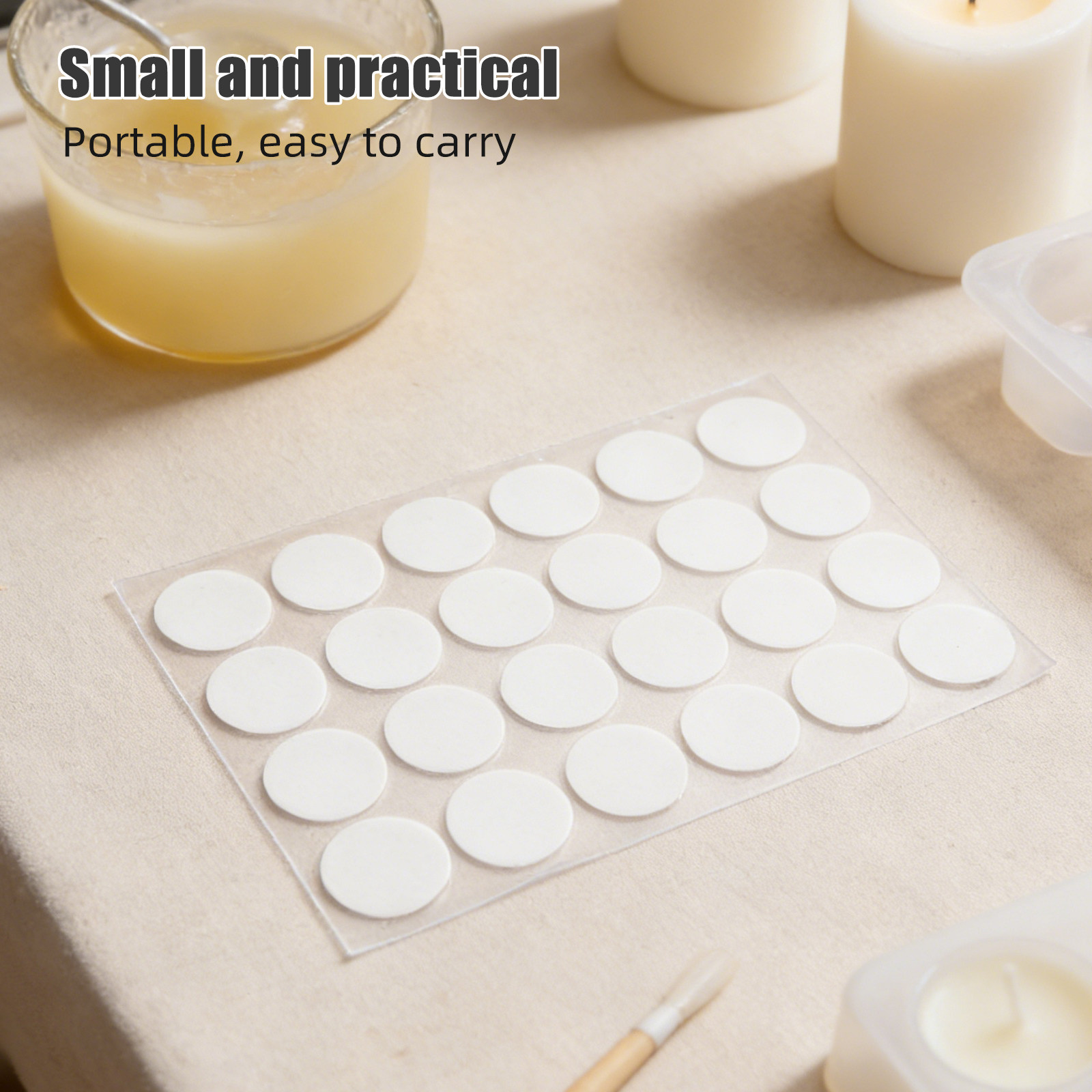 800Pcs Wick Stickers Double Si - Adhesive Dot Wick 评论和价格