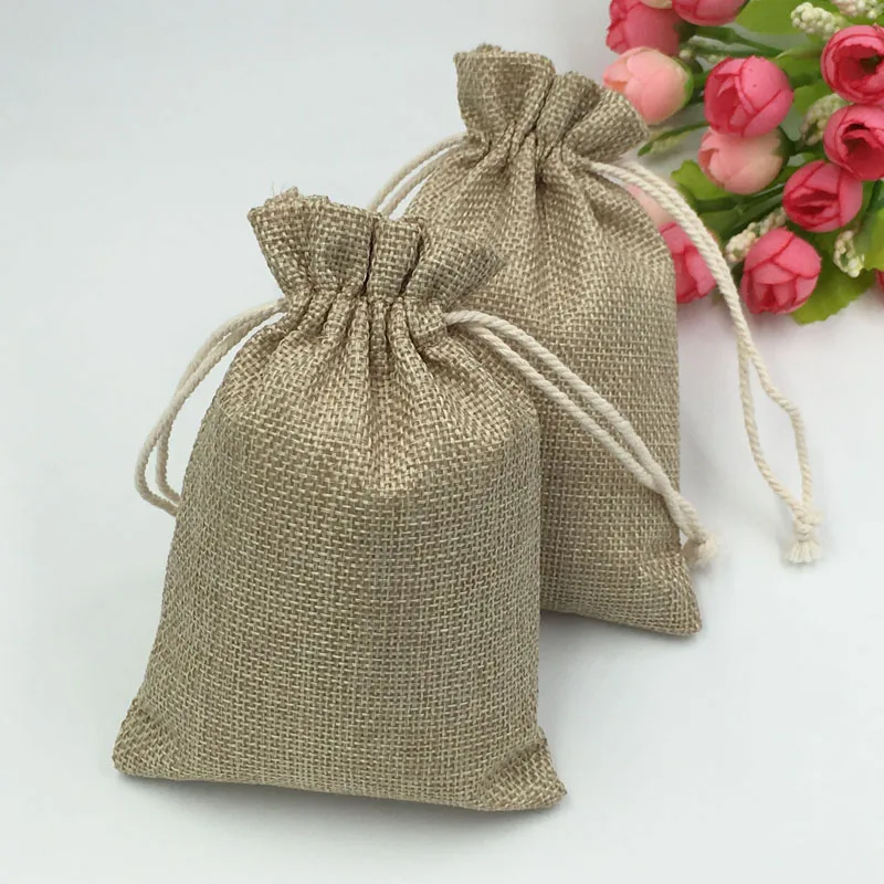 10x14cm 300pcs Jute Bags Chris - Jute Bag Packaging 评论和价格