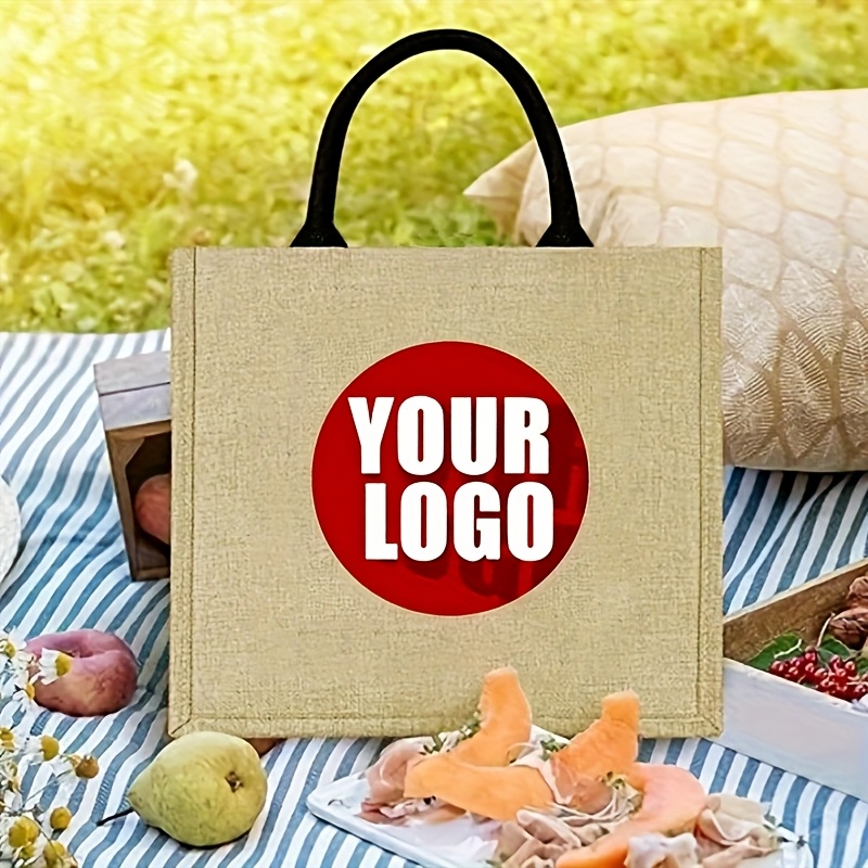 Custom Jute Tote Bag Personali - Jute Bag Packaging 评论和价格