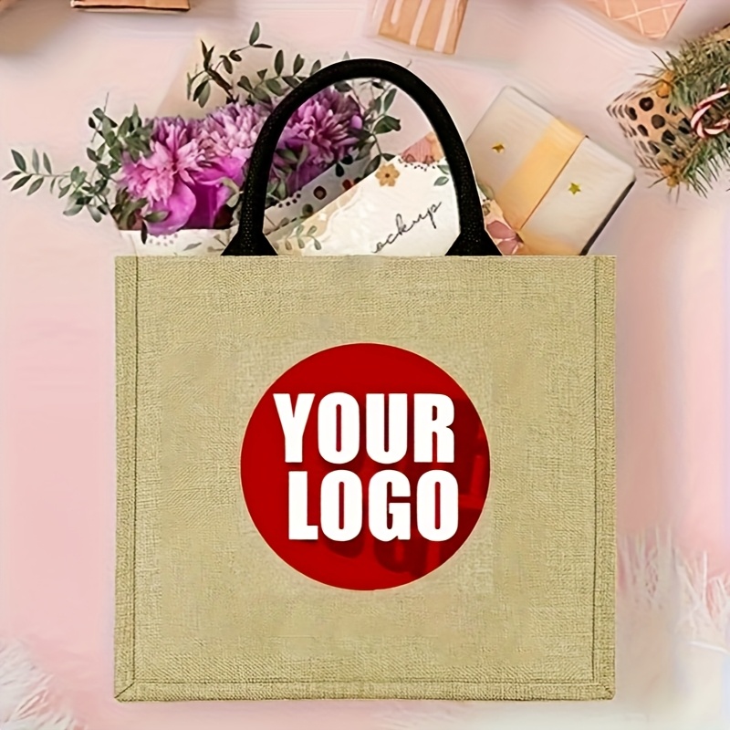 Custom Jute Tote Bag Personali - Jute Bag Packaging 评论和价格