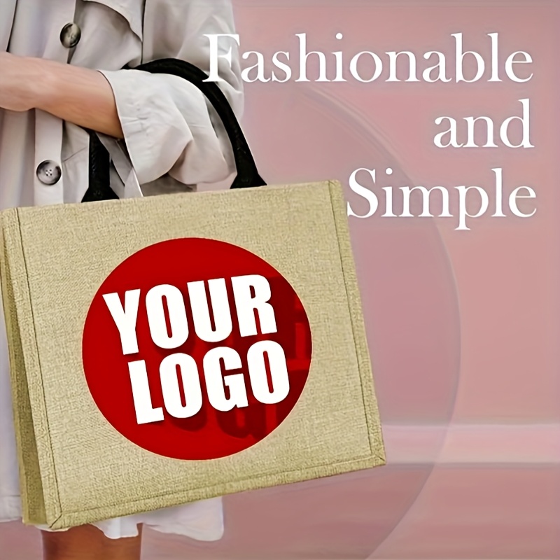 Custom Jute Tote Bag Personali - Jute Bag Packaging 评论和价格