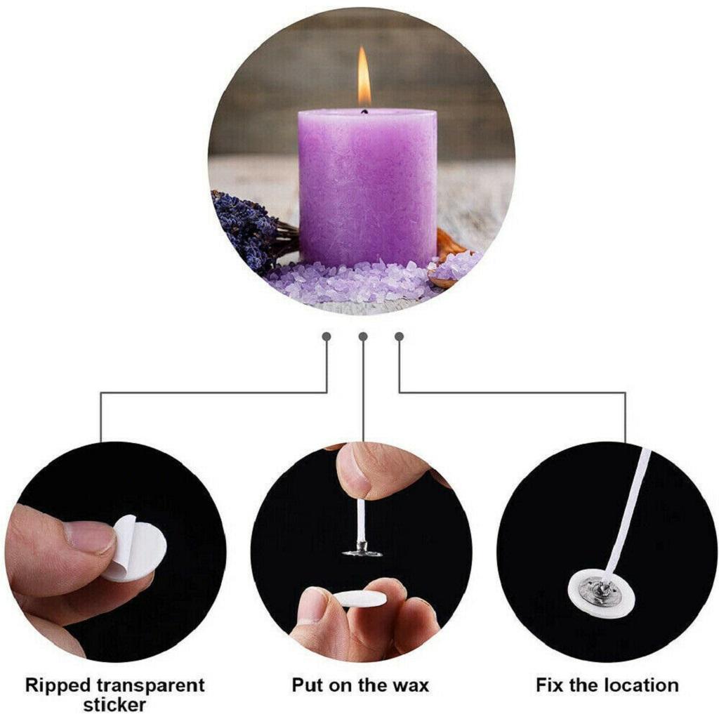 Foam Candle Wick Stickers High - Adhesive Dot Wick 评论和价格