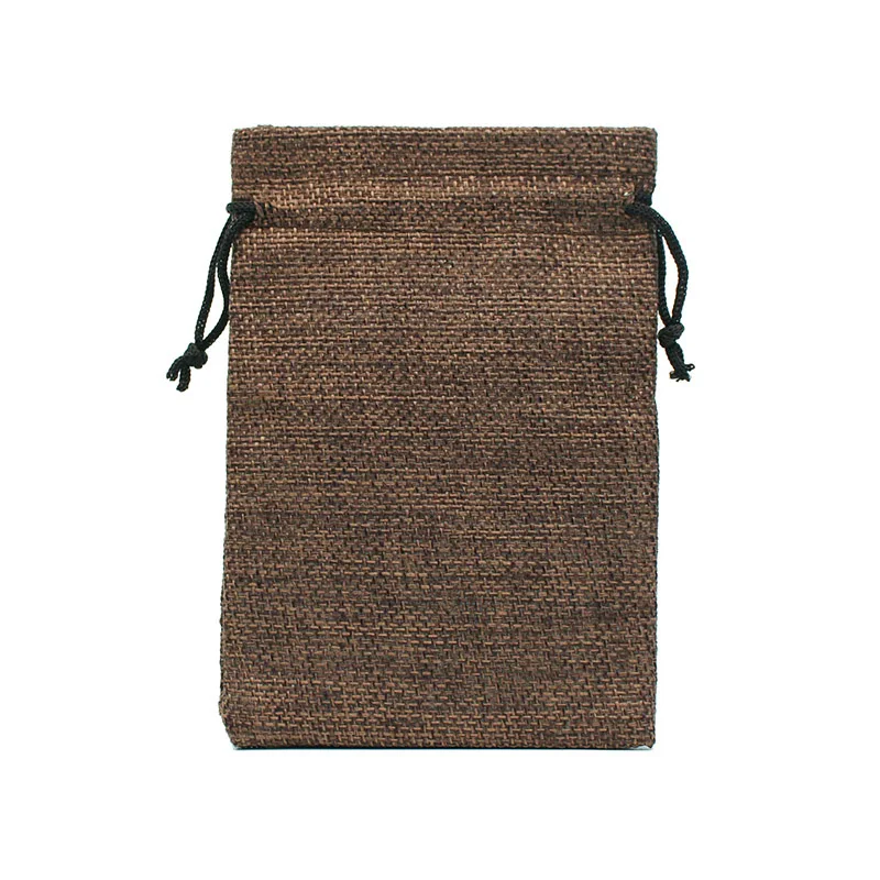 50Pcs/Lot 8×10cm jute bags jut - Jute Bag Packaging 评论和价格