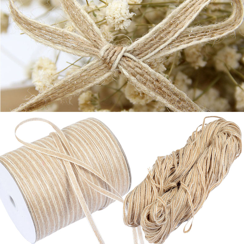 20/10/5M Natural Jute Rope Cor - Jute Bag Packaging 评论和价格