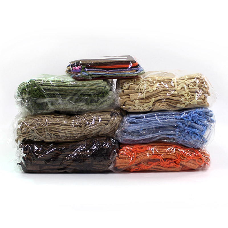10Pcs/Lot Drawstring Natural B - Jute Bag Packaging 评论和价格